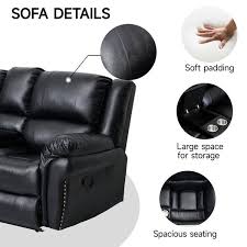 Modern Reclining Sofa