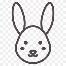 Rabbit Outline Png Images Pngwing