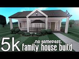 Bloxburg 5k Family House Build