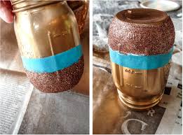 Diy Metallic Mason Jars How Sweet Eats