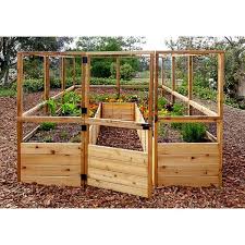 Garden In A Box With Deer Fencing