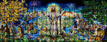 Resurrection Stained Glass Window