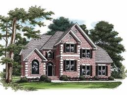 Colonial Style House Plan 5 Beds 4