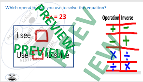 2 Rules Of Solving Equations