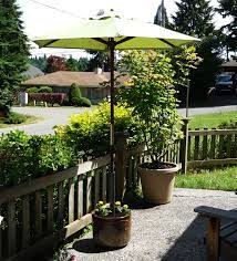 A Unique Planter Pot Umbrella Stand