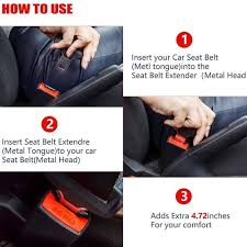 1 Pcs Universal Car Seat Belt Extension