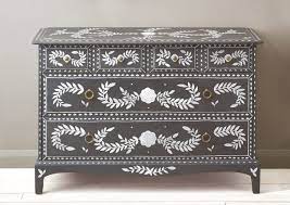 Faux Bone Inlay Chest By Dominique