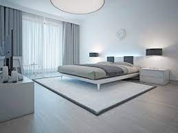 Spacious Contemporary Style Bedroom