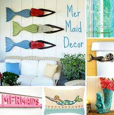 Mermaid Decor Accessories Wall Art Ideas