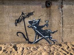 Banksy Murals In England Defaced