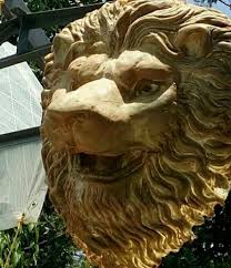 Garden Aninal Lion Head At Rs 6000