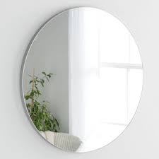 Mirror Large Round Silver Wall