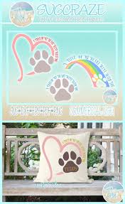 pet memorial e rainbow bridge svg