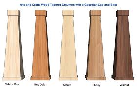 crafts or craftsman wood columns