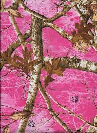 Pink Realtree Camo 100 Cotton Fabric