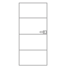 Metal Framed Doors Black Glass Door