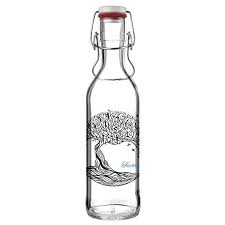 Personalised Glass Water Bottle With