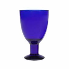 Iittala Verna Wine Glass Cobalt Blue