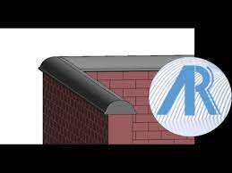 Wall With Custom Coping Revit Tutorial