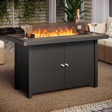 42 Rectangle Gas Fire Pit