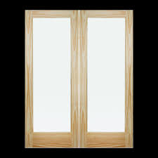French Doors W Frosted Glass