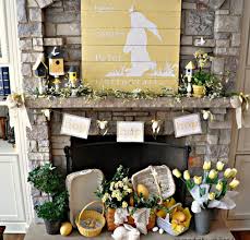 Easter Mantel Decorating Ideas