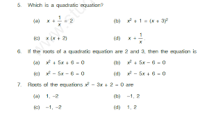 Cbse Class 10 Mathematics Quadratic