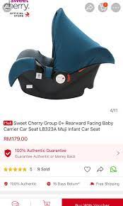 Sweet Cherry Baby Carrier Car Seat