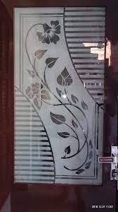 Glass Etching Designs Etched Glass Door