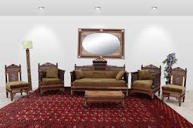 Antique Ic Syrian Sofa Set 1890s
