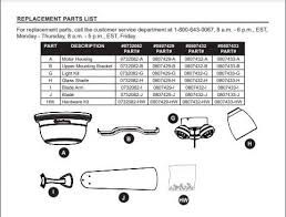 Harbor Breeze Replacement Parts