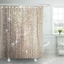Libin Silver Sparkle Bling Neutral Tan
