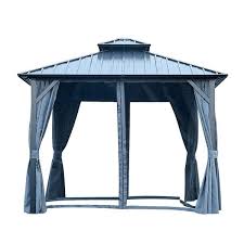 Outdoor Gazebo Double Roof Canopy
