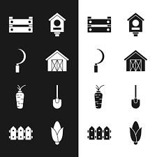 Sustainable Building Icons Stock Photos
