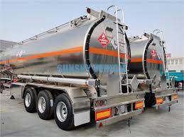 45000 Liters Aluminum Alloy Fuel Tanker