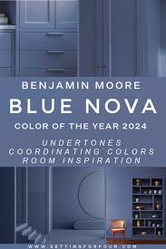 Benjamin Moore Blue Nova Color Of The