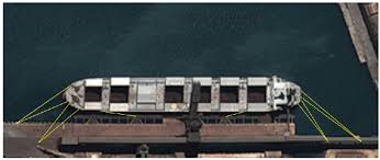 panamax bulk carrier moored at berth 5