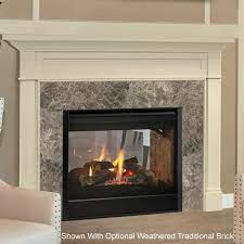 Direct Vent See Thru Fireplace By