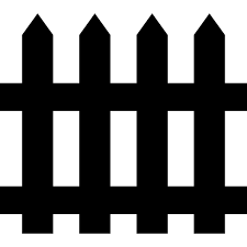Garden Fence Free Buildings Icons