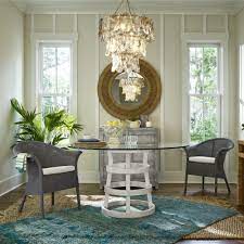 Coastal Living Round Glass Table