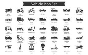 Vehicle Icon Set Graphic By Icon