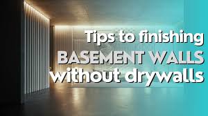 Tips Tricks Finishing Basement Walls