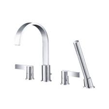 3 Hole Deck Mount Roman Tub Faucet