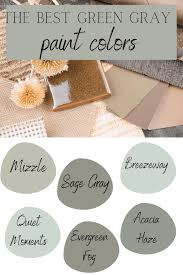 Gray Green Paint Colors Lantern Lane