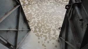 Cement Floor Stock Footage