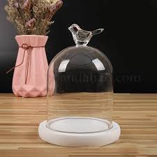 Whole Bird Shaped Top Clear Glass