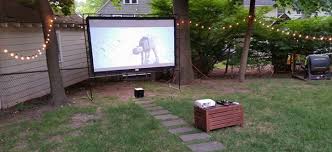 How To Build An Outdoor Home Theater
