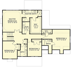 Simple 4 Bedroom Modern Farmhouse Plan