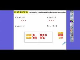 Solving Two Step Equations Lesson 6 4