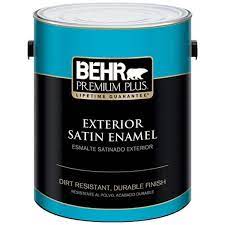 Satin Enamel Exterior Paint And Primer